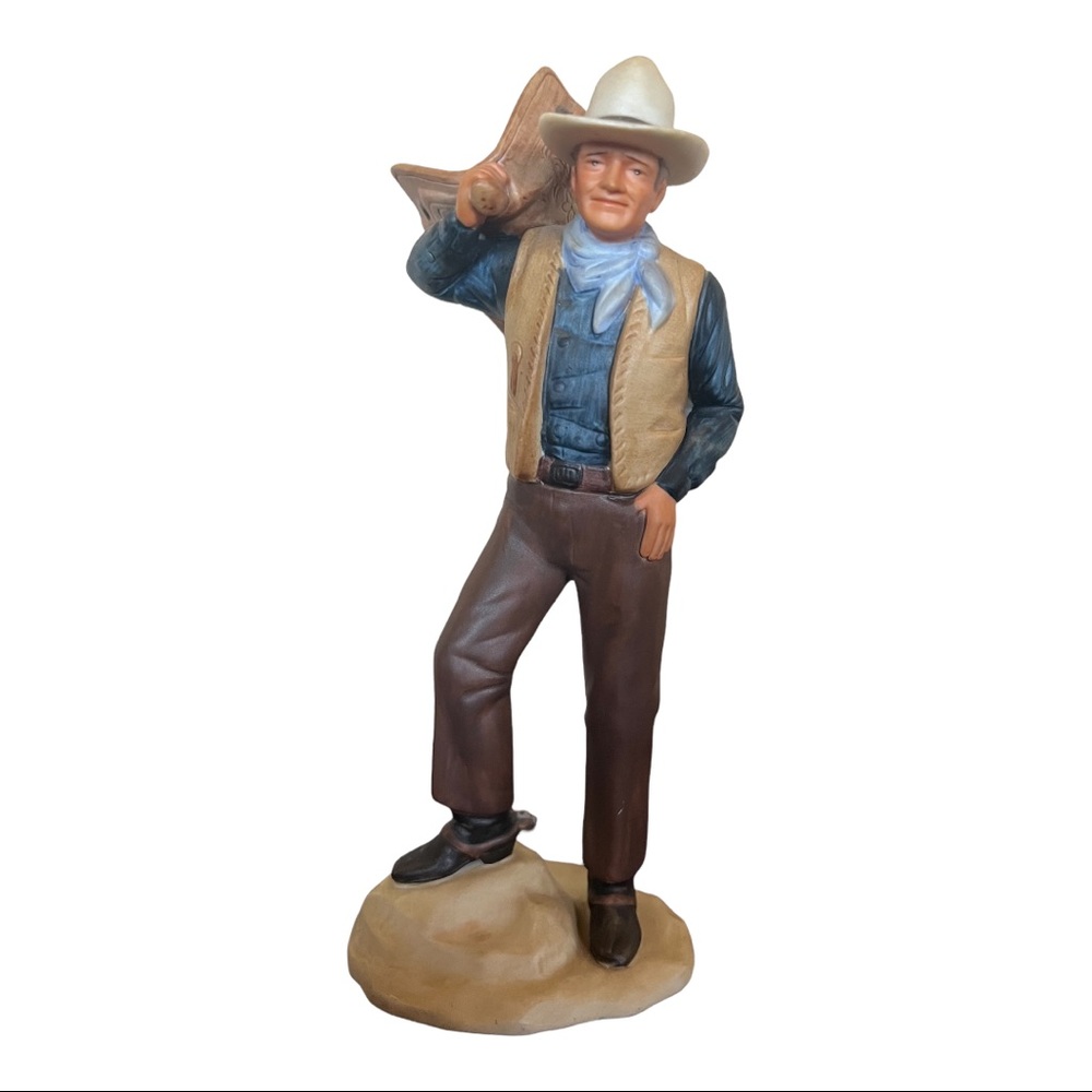 1985 Avon Images Of Hollywood John Wayne as Bob Seton in "Dark Command" …